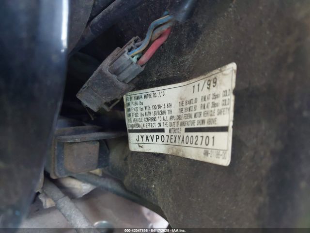 2000 YAMAHA XV1600 JYAVP07EXYA002701 Photo 9