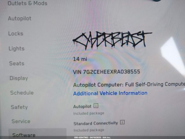 2024 TESLA CYBERTRUCK 7G2CEHEEXRA038555 Photo 6
