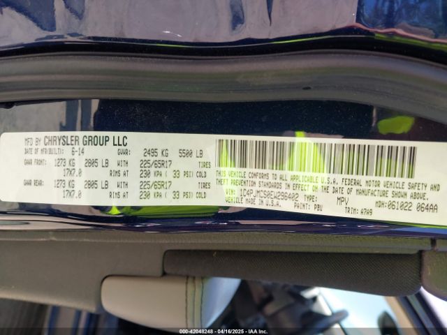 1C4PJMCS0EW296402 Jeep Cherokee Latitude