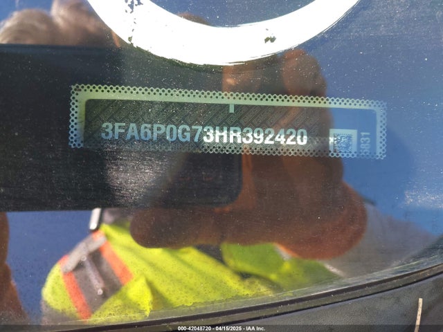 Ford FUSION S 2017 3FA6P0G73HR392420 Image 9