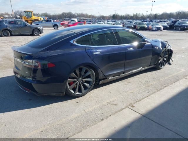 2014 TESLA MODEL S 5YJSA1H28EFP62650 Photo 3