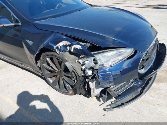 2014 TESLA MODEL S 5YJSA1H28EFP62650 Photo 5