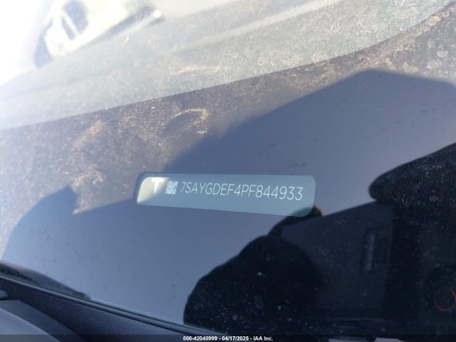 7SAYGDEF4PF844933 Tesla Model Y