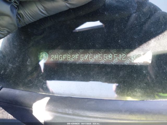 2HGFB2F5XEH558512 Honda Civic Lx