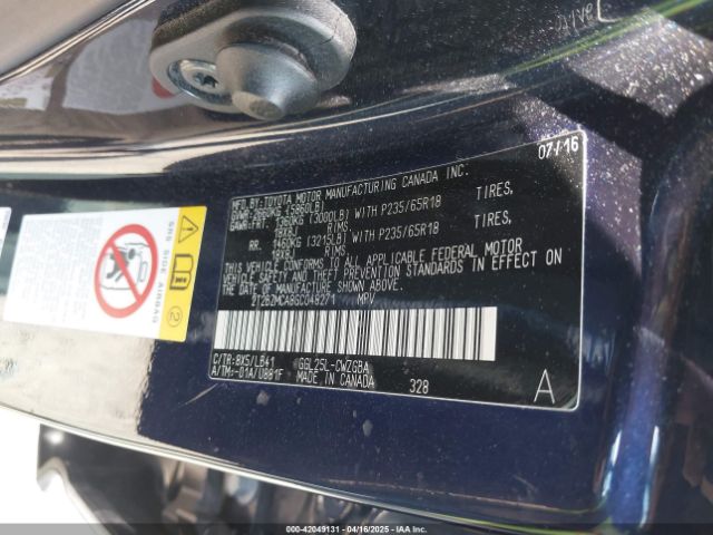 2T2BZMCA8GC048271 Lexus RX 350