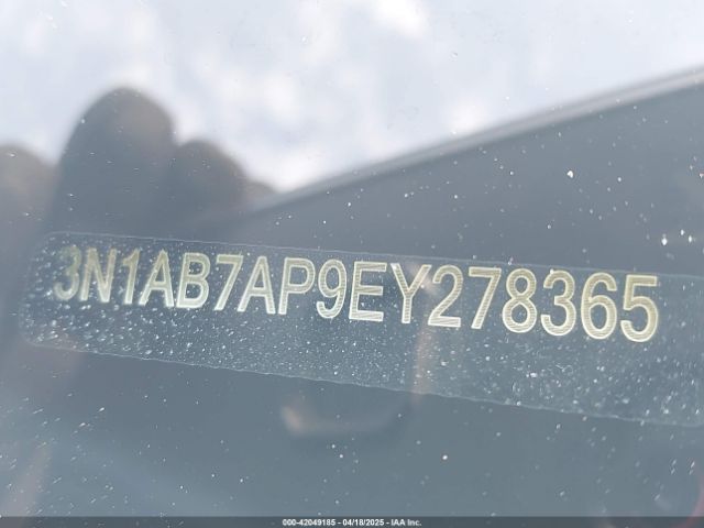 3N1AB7AP9EY278365 Nissan SENTRA SL