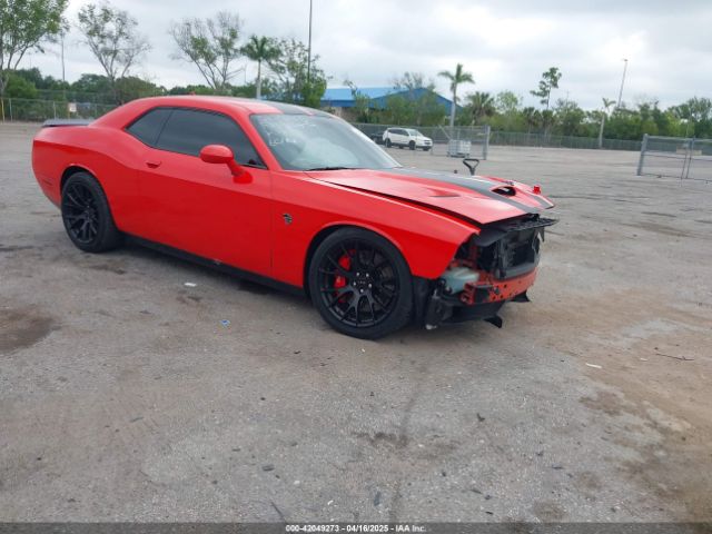 2016 Dodge Challenger Srt Hellcat მანქანა იყიდება აუქციონზე, vin: 2C3CDZC91GH305419, აუქციონის ნომერი: 42049273
