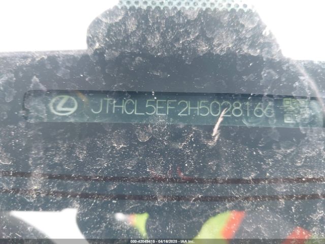 JTHCL5EF2H5028166 Lexus LS 460