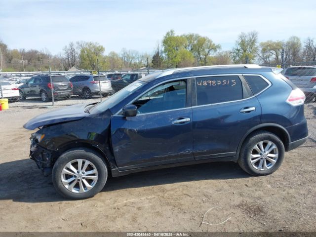 KNMAT2MV6GP708803 Nissan Rogue S/sl/sv