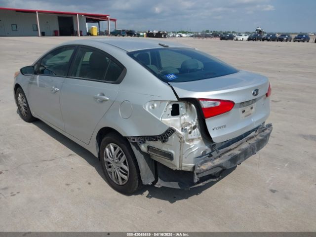 KNAFK4A69E5248253 KIA FORTE LX
