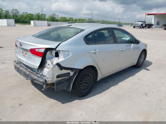 KNAFK4A69E5248253 KIA FORTE LX