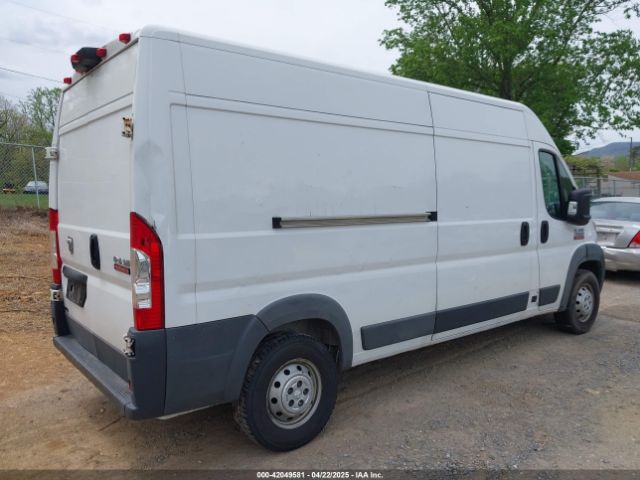 3C6TRVDG8JE148923 RAM Promaster 2500 High Roof 159 Wb