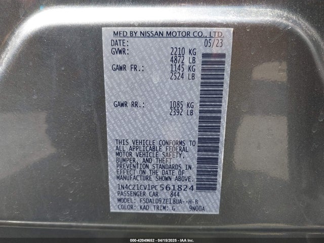 Nissan Leaf Sv Plus 60 Kwh 2023 1N4CZ1CV1PC561824 Image 9