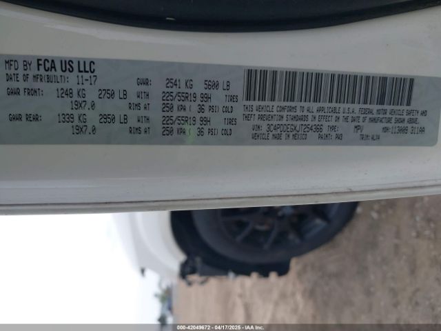2018 DODGE JOURNEY 3C4PDDEGXJT254366 Photo 8