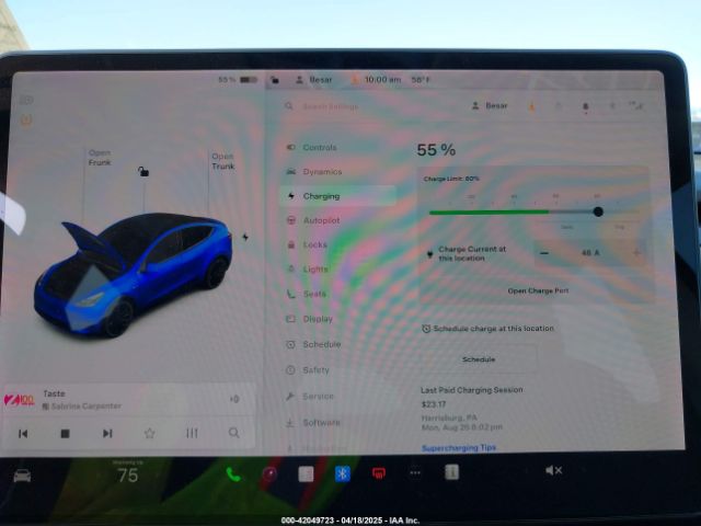 7SAYGDEF1NF307577 Tesla Model Y Performance Dual Motor All-wheel Drive