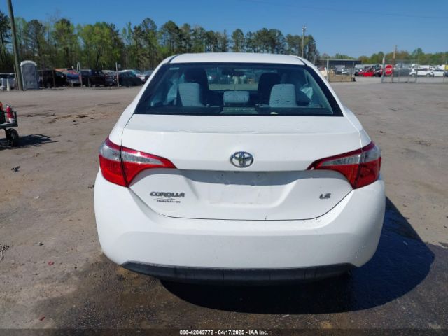 2T1BURHE3GC648689 Toyota COROLLA LE