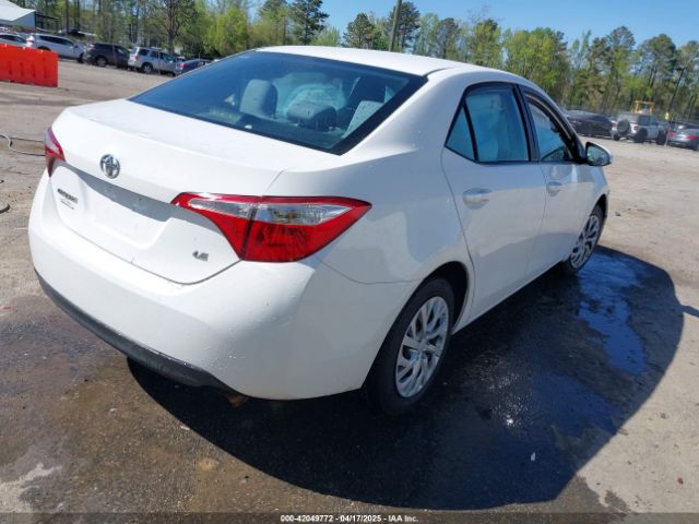2T1BURHE3GC648689 Toyota COROLLA LE