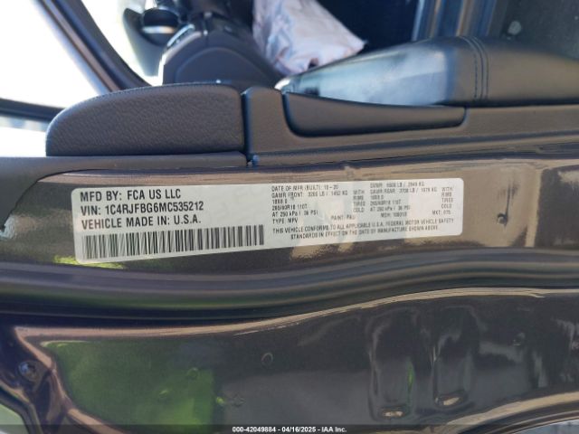 2021 JEEP GRAND CHEROKEE 1C4RJFBG6MC535212 Photo 8