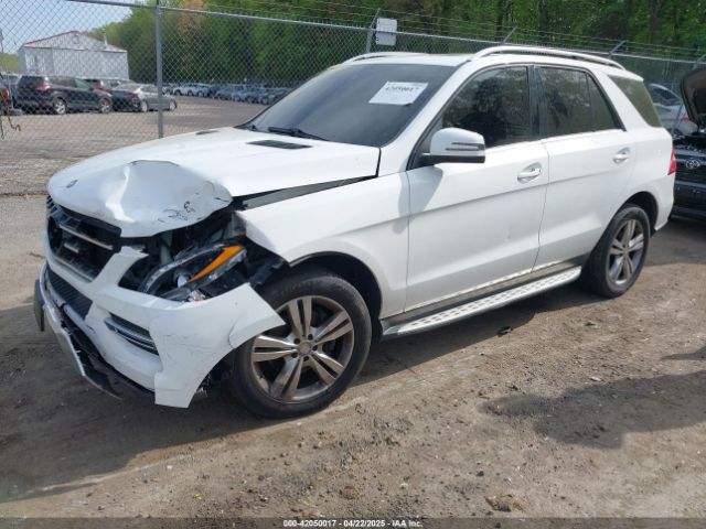 2015 MERCEDES-BENZ ML 350 4JGDA5HB2FA445193 Photo 1