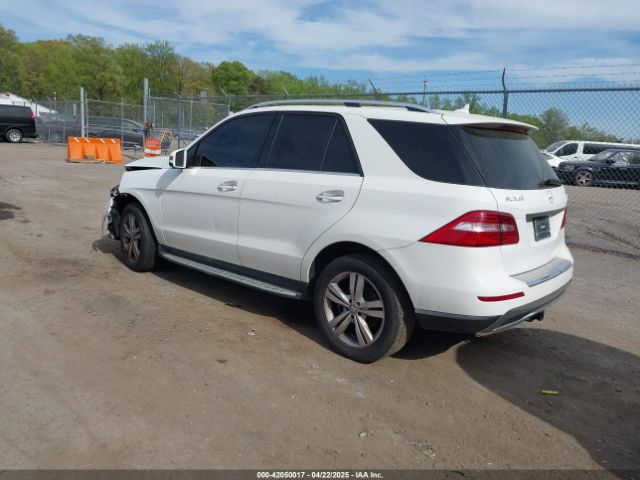 2015 MERCEDES-BENZ ML 350 4JGDA5HB2FA445193 Photo 2