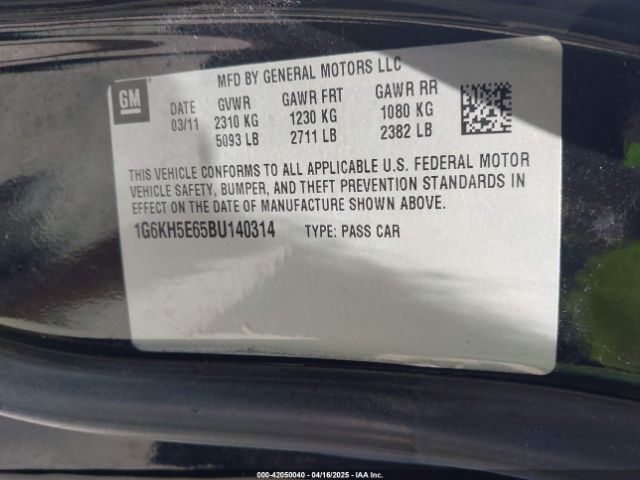 2011 CADILLAC DTS 1G6KH5E65BU140314 Photo 8