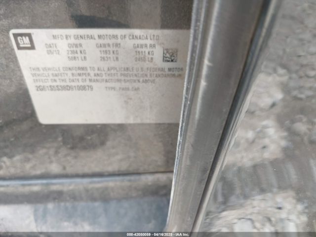 2013 CADILLAC XTS 2G61S5S38D9100879 Photo 8