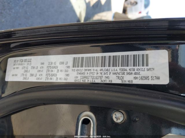 1C6RR6GT7GS163797 RAM 1500 Big Horn