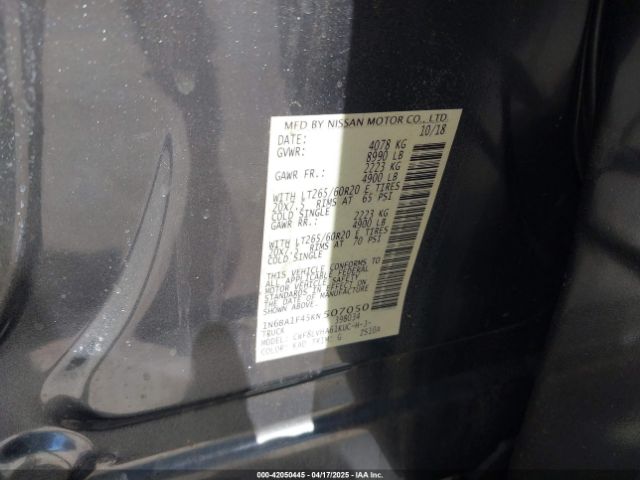 2019 NISSAN TITAN XD 1N6BA1F45KN507050 Photo 8