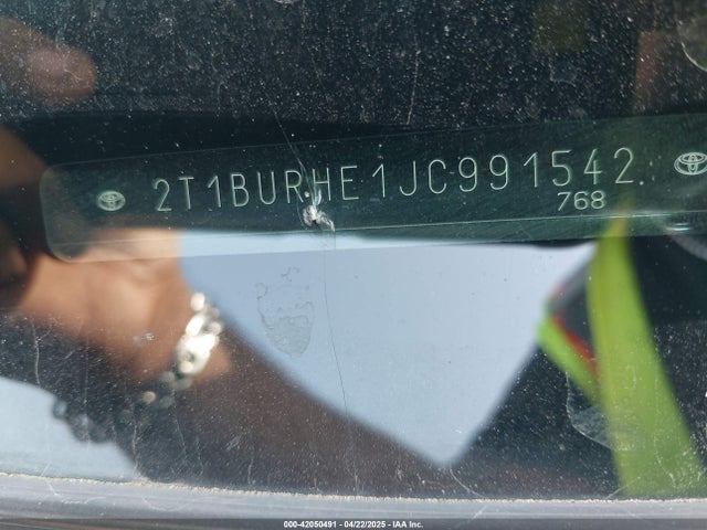 2T1BURHE1JC991542 Toyota 2zr-fe