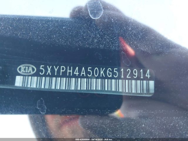 5XYPH4A50KG512914 KIA Sorento 3.3l Ex
