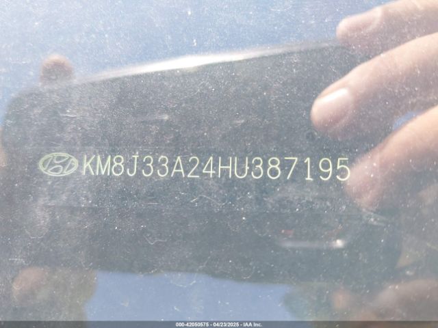KM8J33A24HU387195 Hyundai Tucson Sport