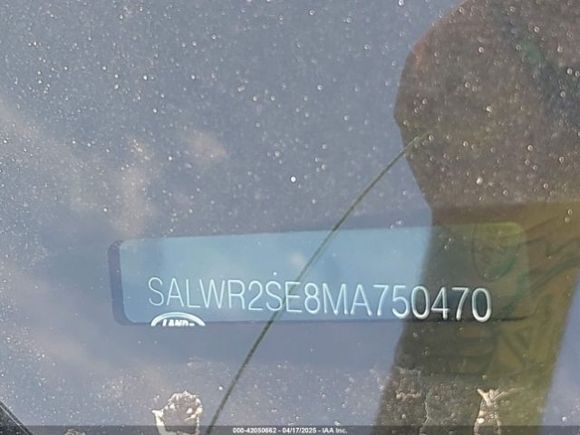SALWR2SE8MA750470 Land Rover Range Rover Sport Hse Dynamic
