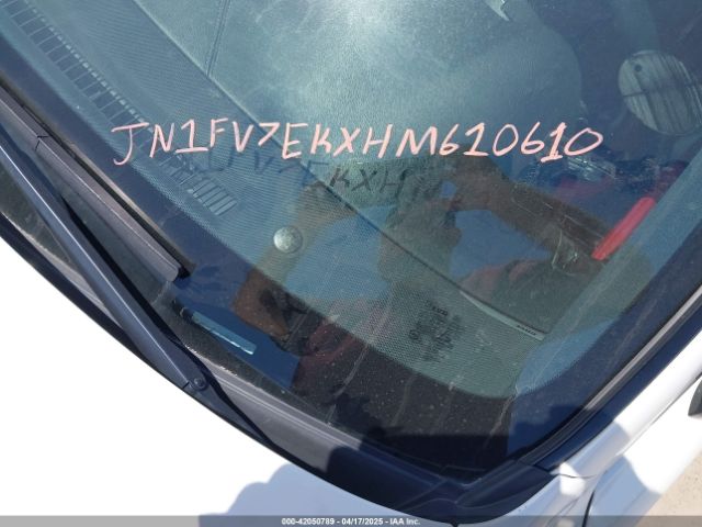 JN1FV7EKXHM610610 Infiniti Q60 3.0t Red Sport 400