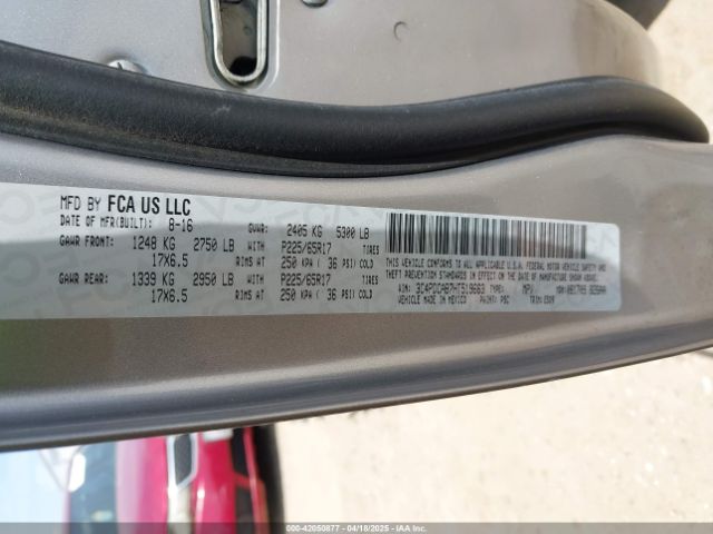 2017 DODGE JOURNEY 3C4PDCAB7HT519663 Photo 8