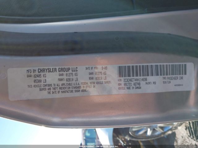 2010 CHRYSLER 300C 2C3CA6CT4AH114698 Photo 8