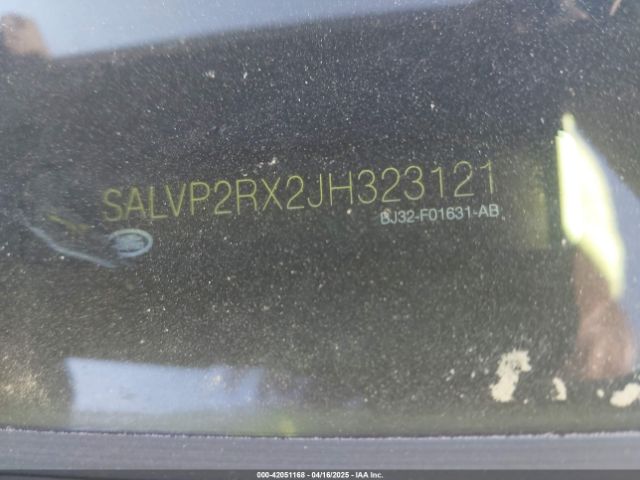 SALVP2RX2JH323121 Land Rover Range Rover Evoque Se/se Premium