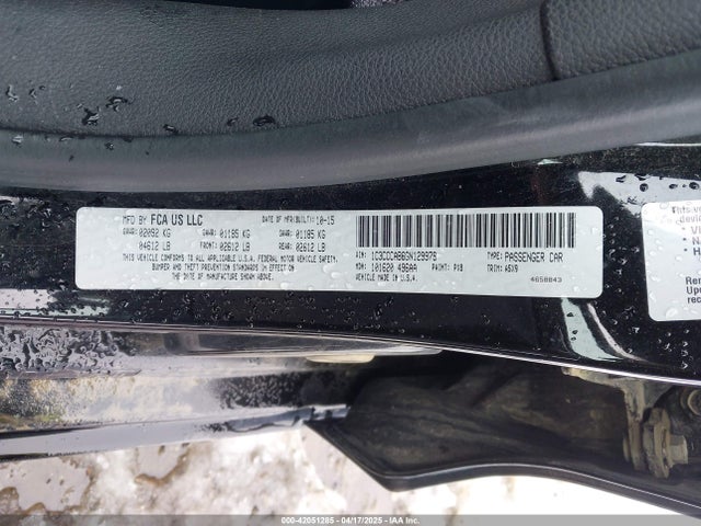 Chrysler 200 2016 1C3CCCAB6GN129979 Image 9