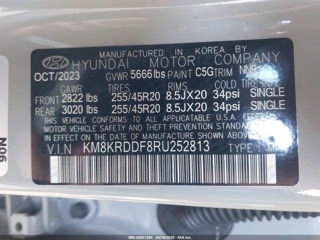 Hyundai Ioniq 5 Limited 2024 KM8KRDDF8RU252813 Image 9
