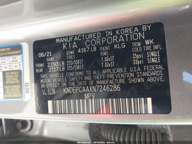 2022 KIA SELTOS KNDEPCAAXN7246286 Photo 8