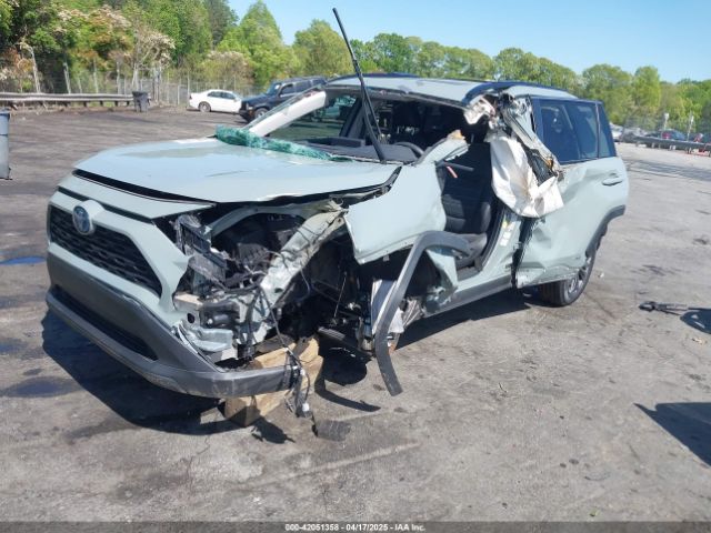 4T3B6RFV7NU090829 Toyota Rav4 Hybrid Xle Premium