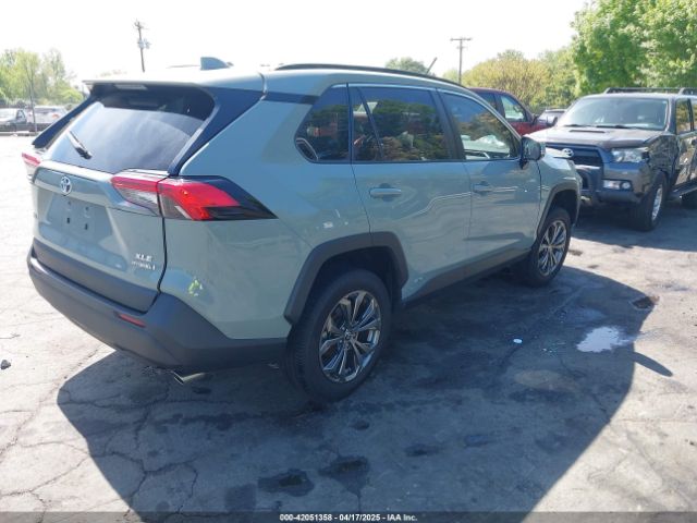 4T3B6RFV7NU090829 Toyota Rav4 Hybrid Xle Premium