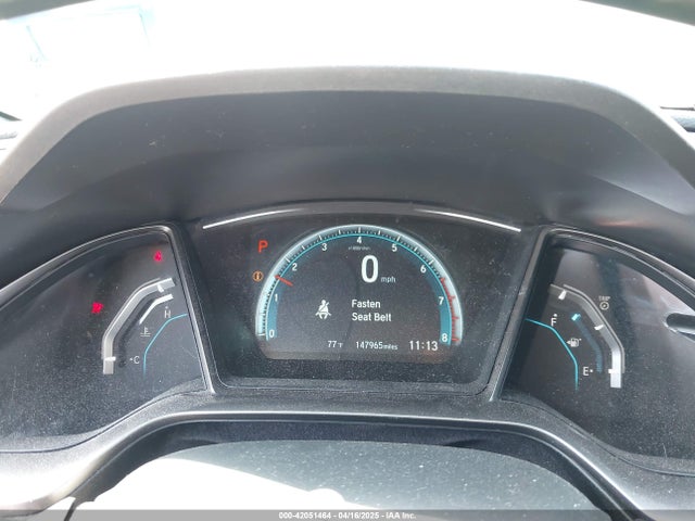SHHFK7H76JU211459 Honda Civic Ex-l
