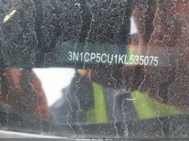 3N1CP5CU1KL535075 Nissan KICKS SV