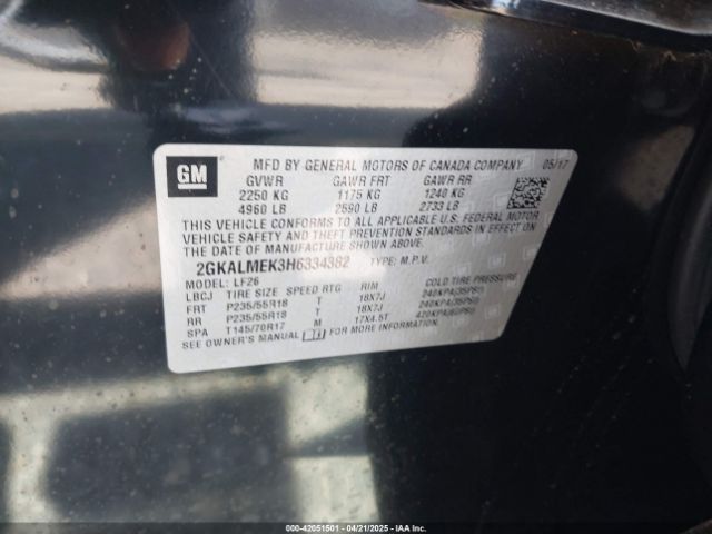 2GKALMEK3H6334382 GMC Terrain Sle-1