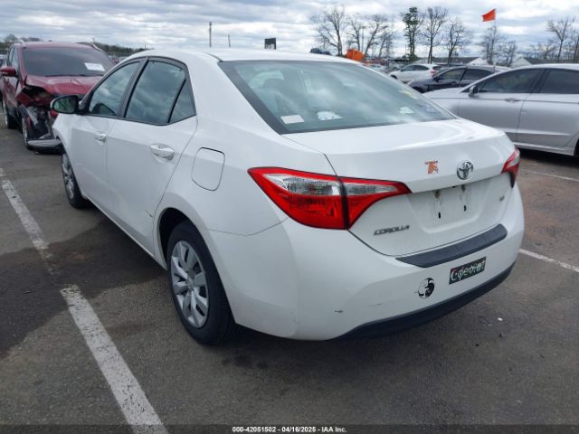 2T1BURHEXGC711559 Toyota COROLLA LE
