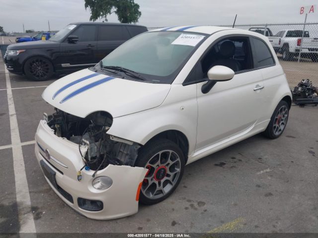 2012 FIAT 500 3C3CFFBR4CT140428 Photo 1