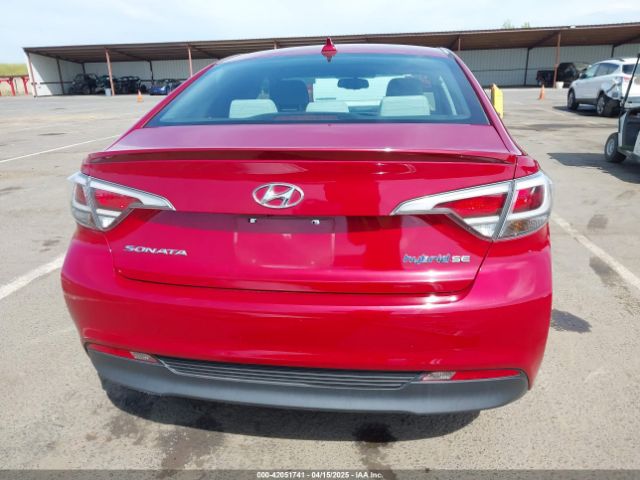 KMHE24L18GA026079 Hyundai Sonata Hybrid Se