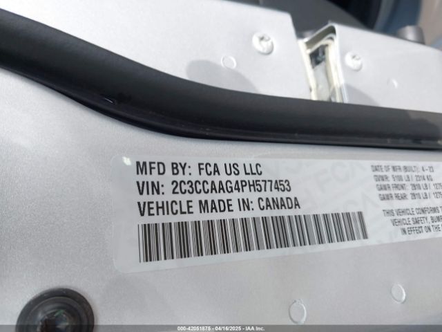 2023 CHRYSLER 300 2C3CCAAG4PH577453 Photo 8