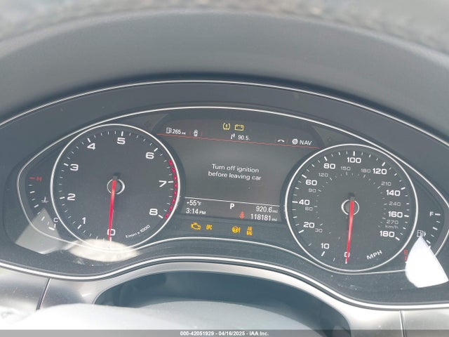 2013 AUDI A6 WAUGGAFC1DN038375 Photo 6