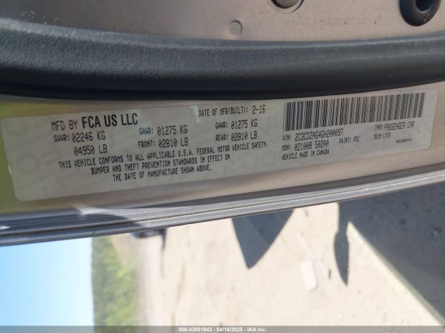 2C3CDZAG4GH200097 Dodge Challenger Sxt